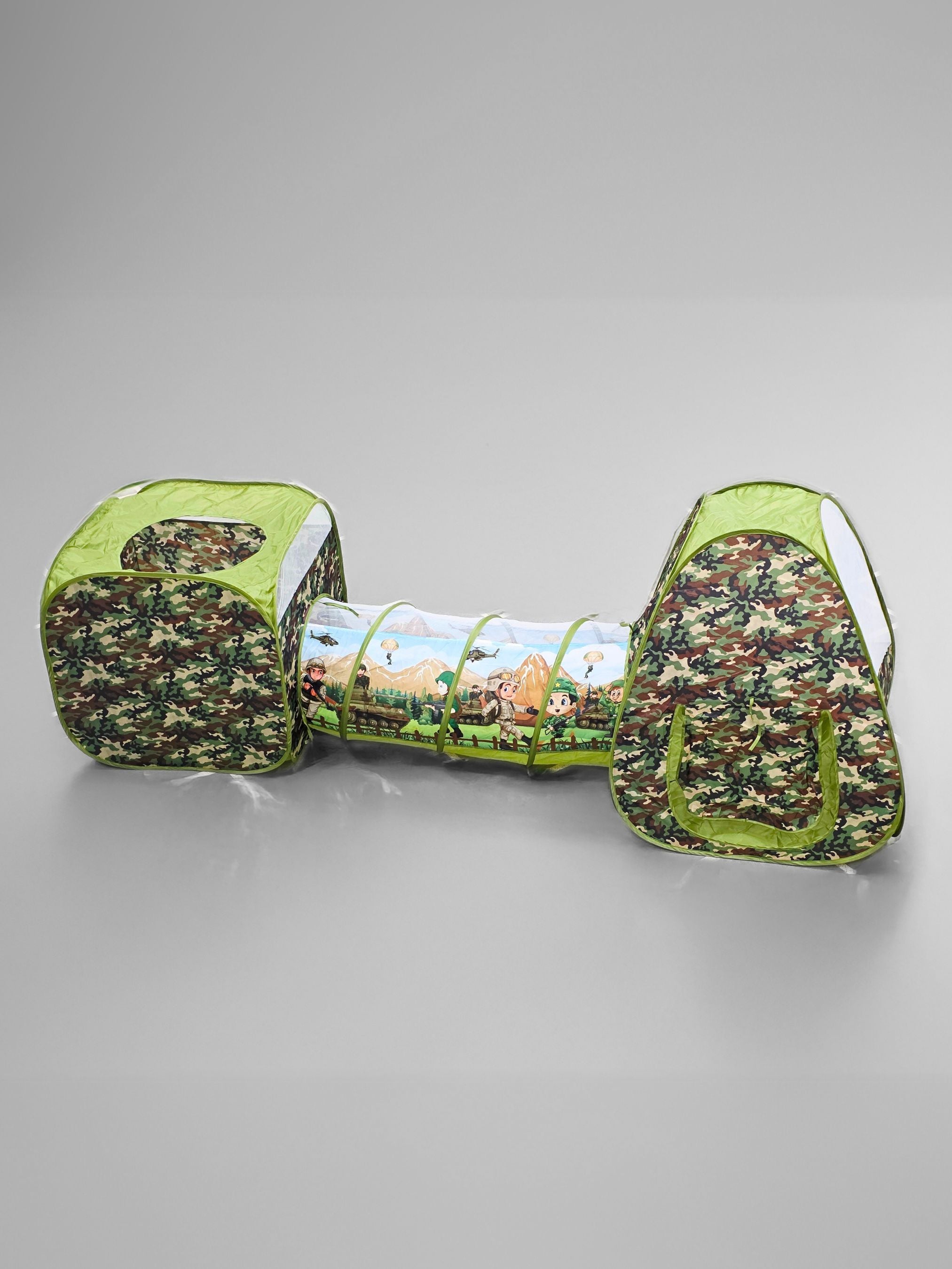 Army Tent Tunnel Play Set 2 Tents With Connecting Tunnel For Kids army-tent-tunnel-play-set-2-tents-with-connecting-tunnel-for-kids