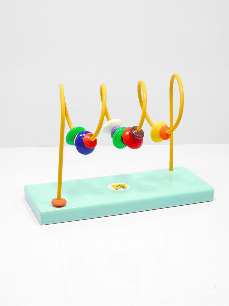 COUNTING BEADS SPRIAL -WOODEN TOYS- UATOYS