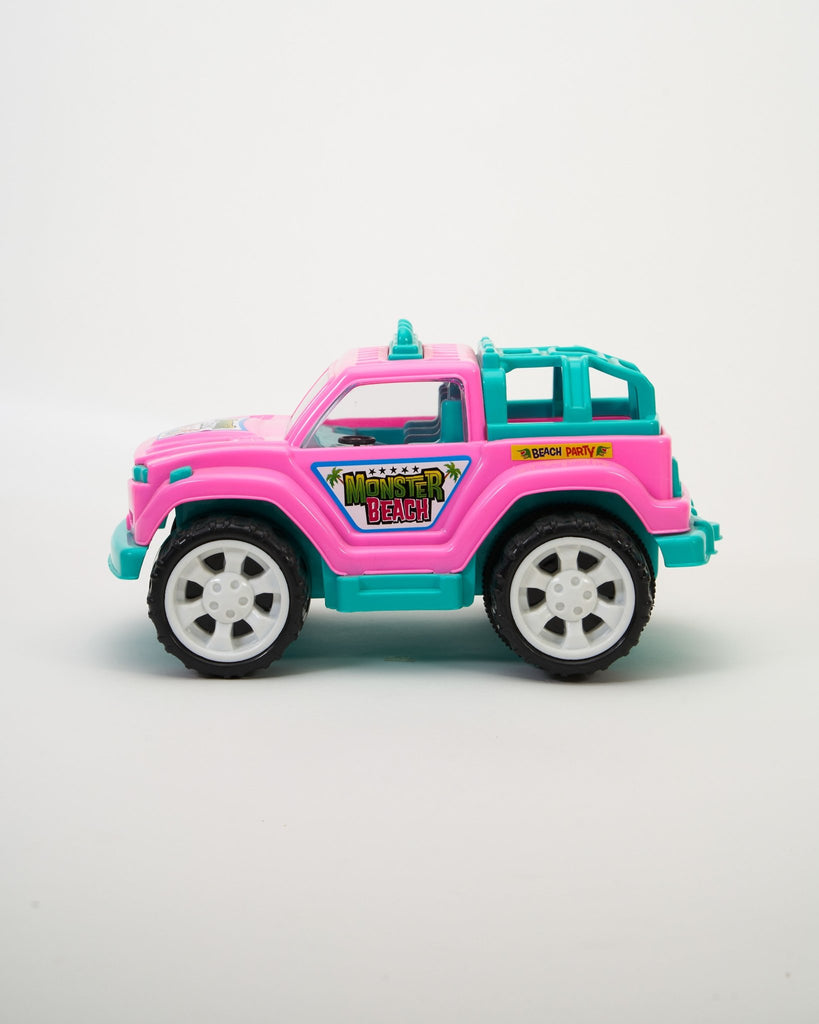 MONSTER BEACH JEEP -Friction Toy- UATOYS