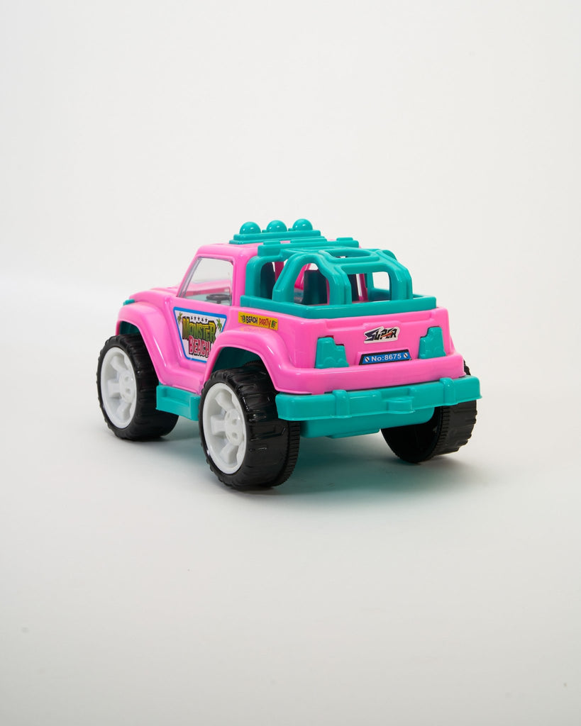 MONSTER BEACH JEEP -Friction Toy- UATOYS