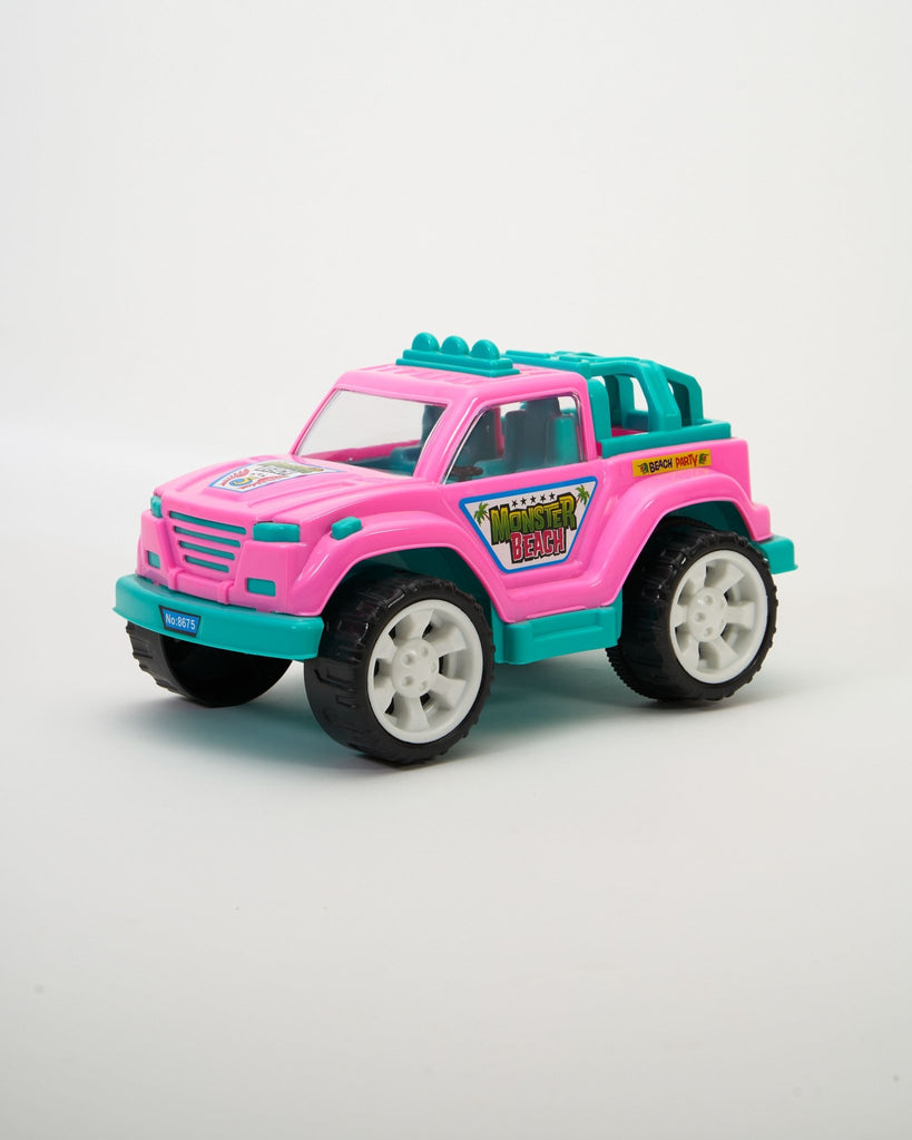 MONSTER BEACH JEEP -Friction Toy- UATOYS