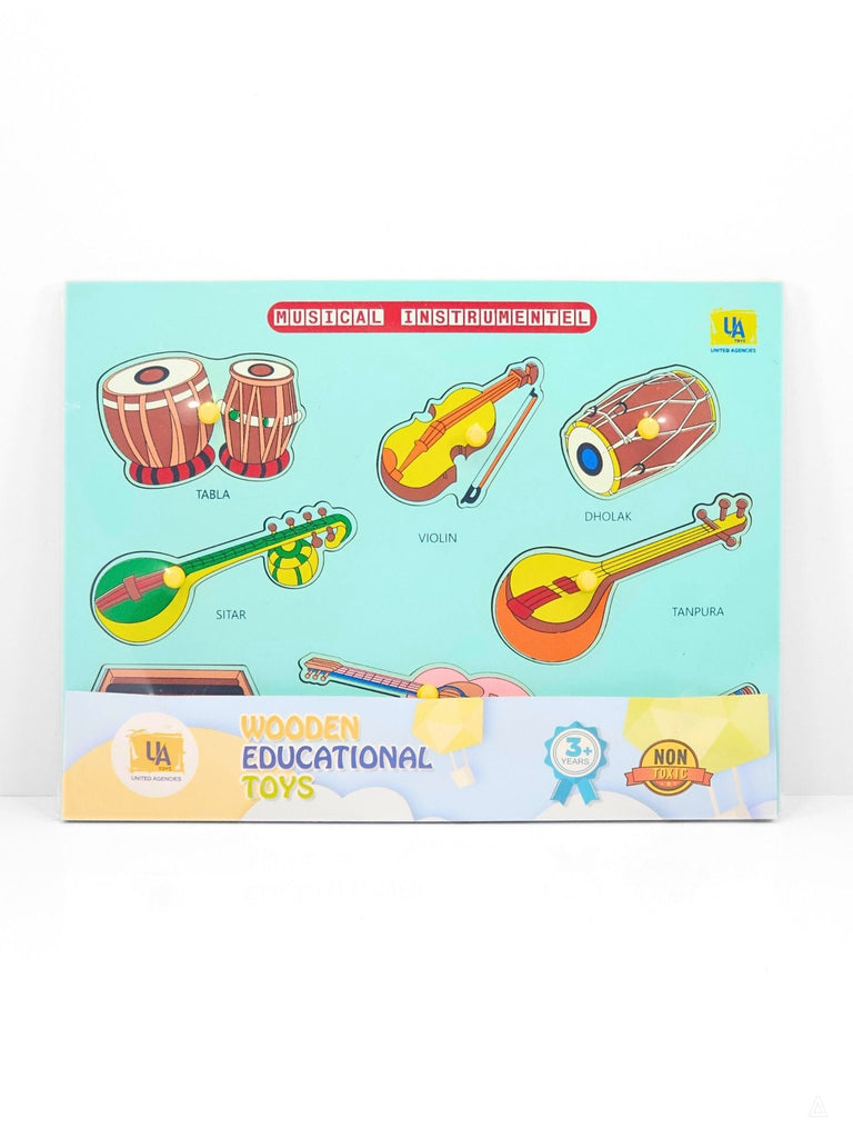 MUSICAL INSTRUMENTS -WOODEN TOYS- UATOYS