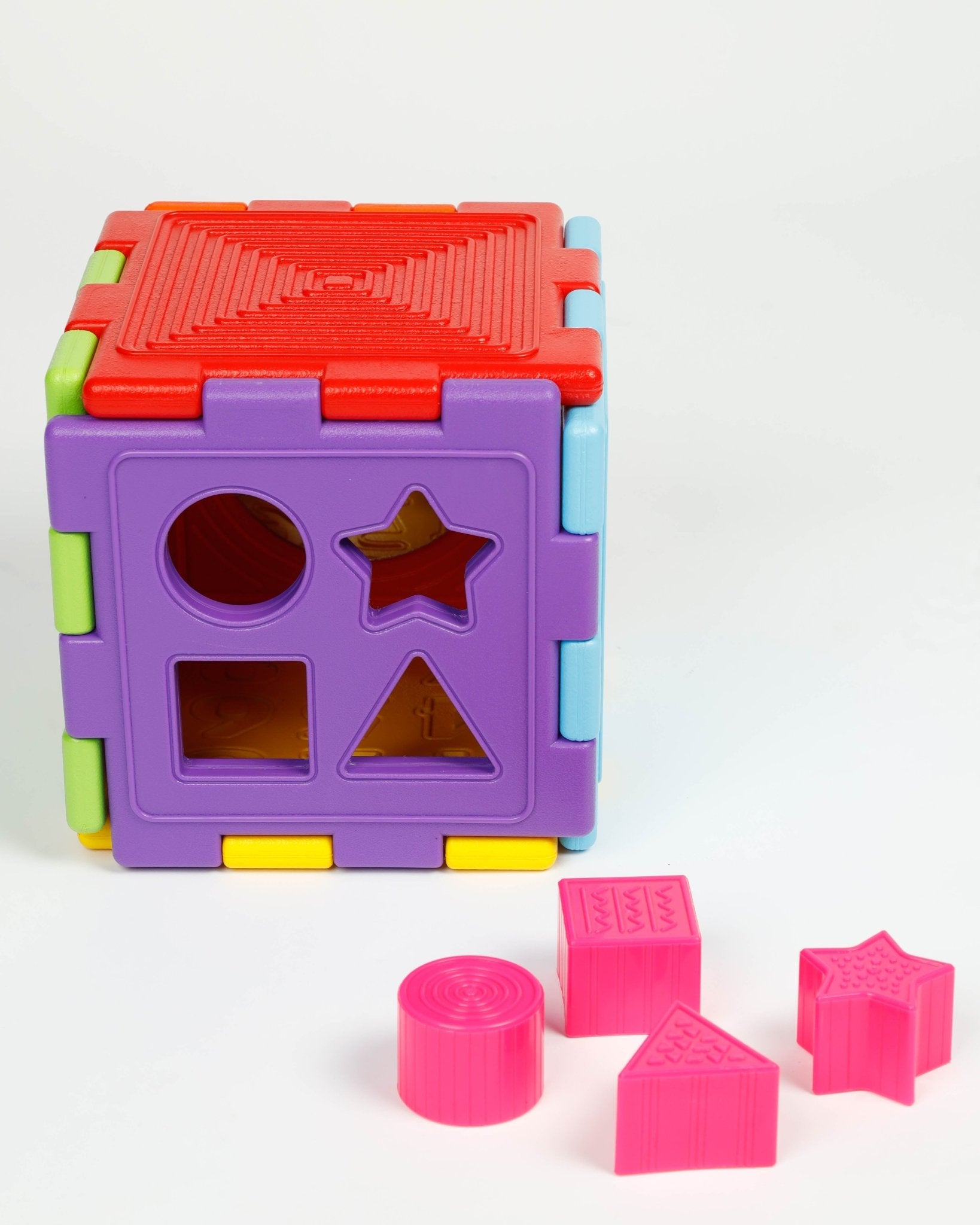 Triangular Activity Cube Girnar's Activity Cube - 11-in-1 Educational Play for Curious Minds ...