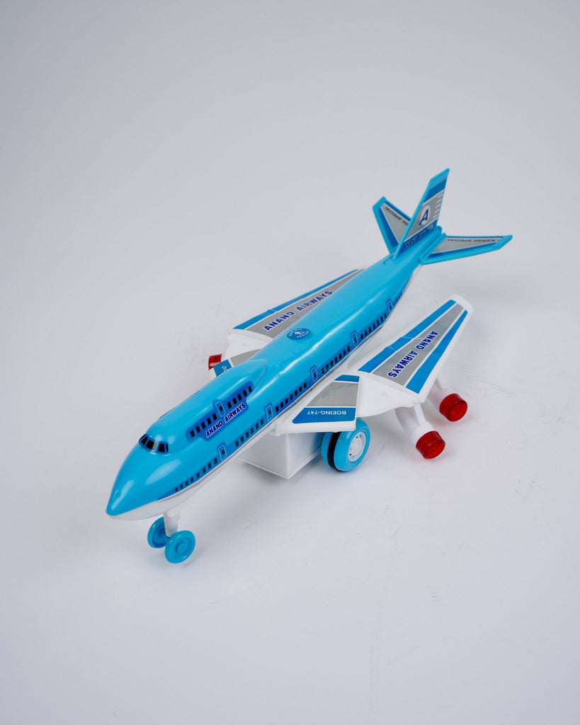 airplane toy flying