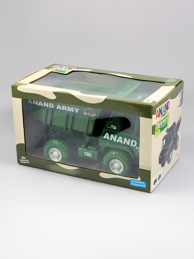 army truck toy india box