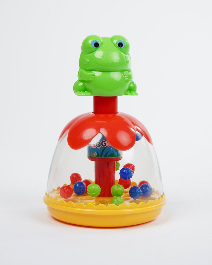 ANAND JUMPING FROG -Push & Spin, Go- UATOYS