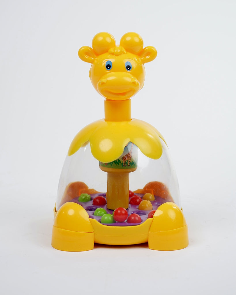 ANAND JUMPING GIRAFFE -Push & Spin, Go- UATOYS