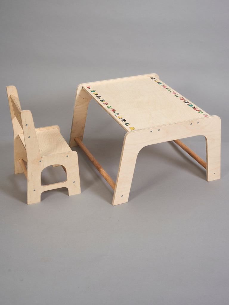 DIY TABLE & CHAIR -WOODEN TOYS- UATOYS