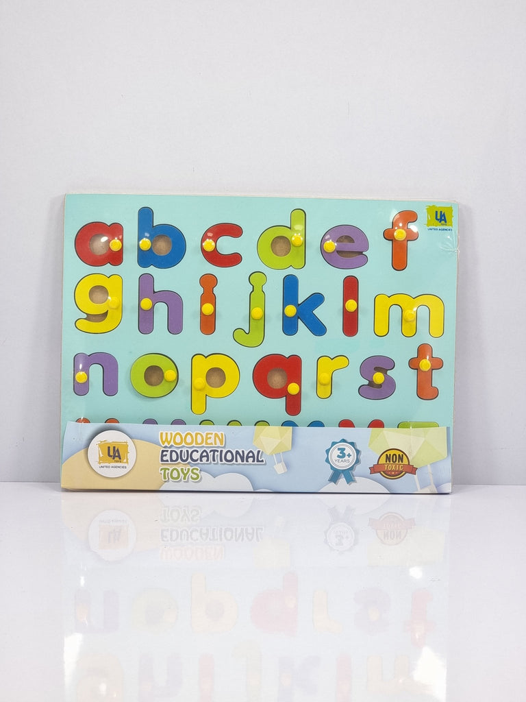 English alphabet lowercase -WOODEN TOYS- UATOYS