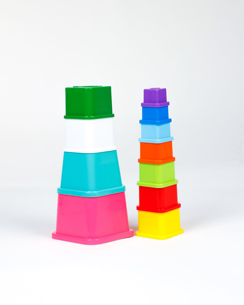 GIRNAR 11PCS COLOUR STACK UP TOWER -Educational Toys & Activities- UATOYS