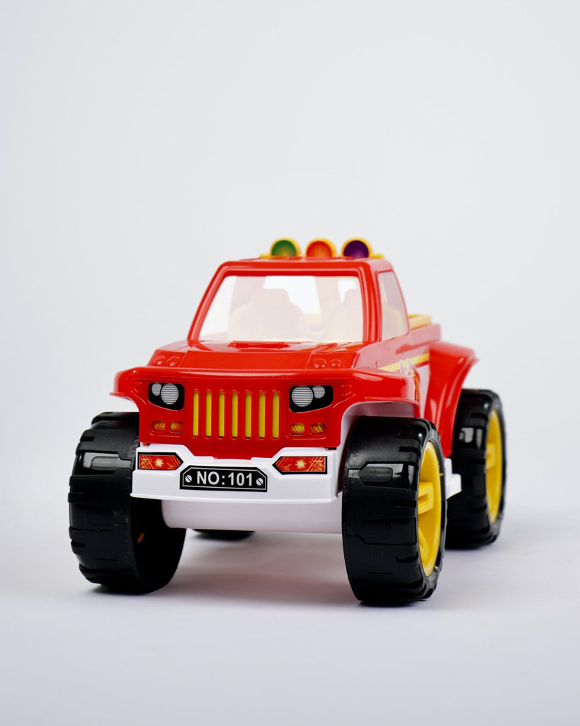 INDO FIRE JEEP -Friction Toy- UATOYS