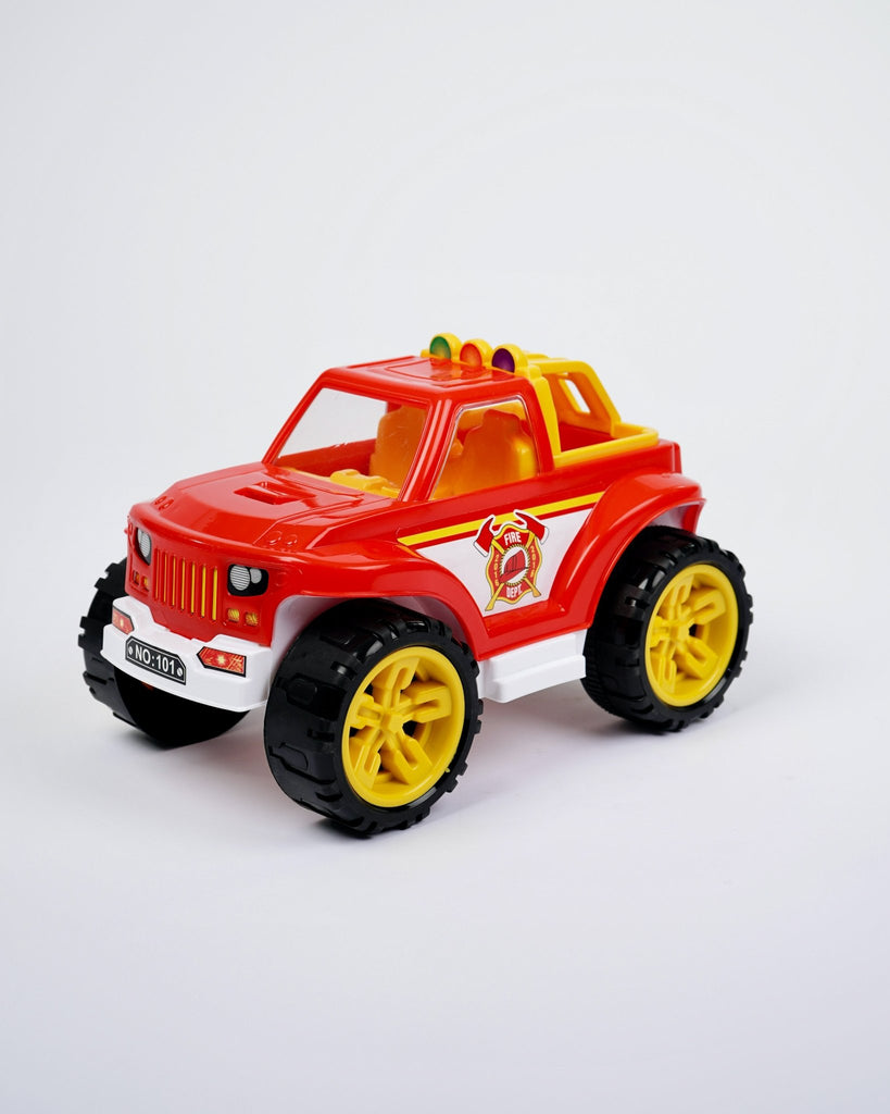 INDO FIRE JEEP -Friction Toy- UATOYS