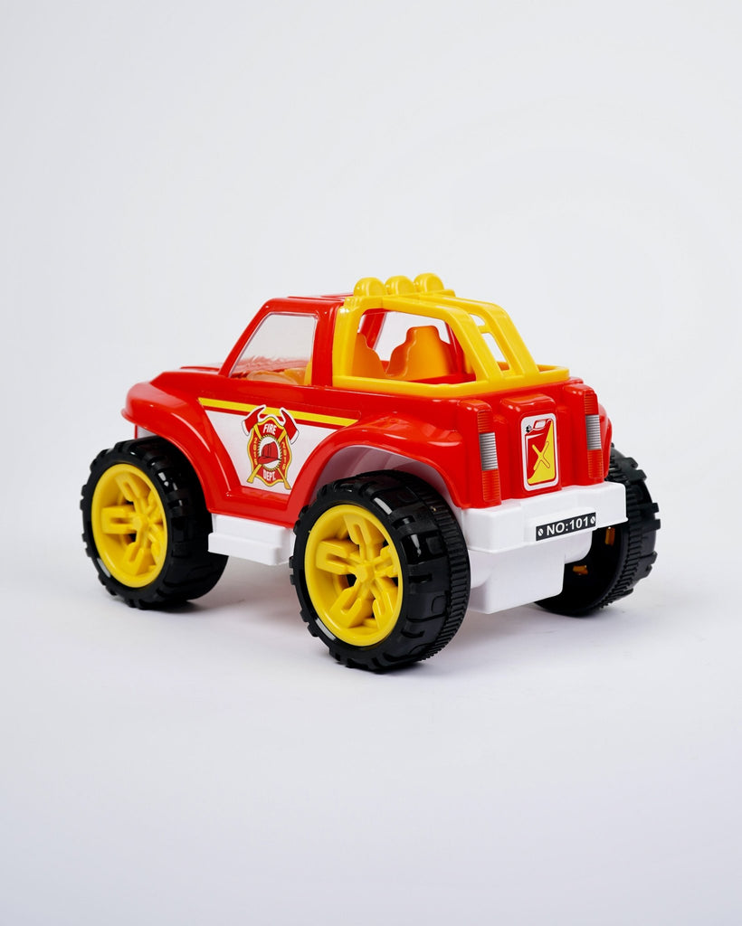 INDO FIRE JEEP -Friction Toy- UATOYS