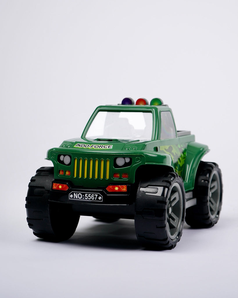 INDO FORCE JEEP -Friction Toy- UATOYS