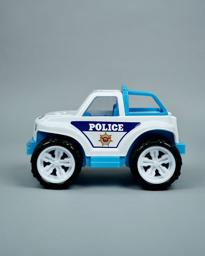 INDO POLICE JEEP -Friction Toy- UATOYS