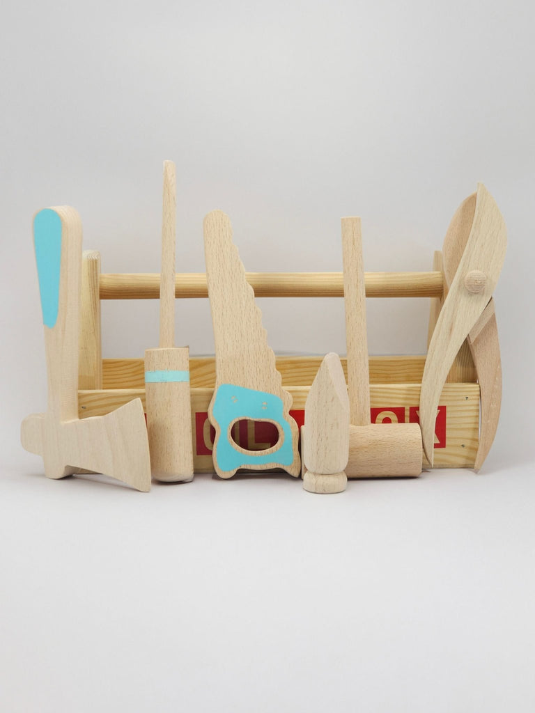 KIDS TOOL BOX -WOODEN TOYS- UATOYS