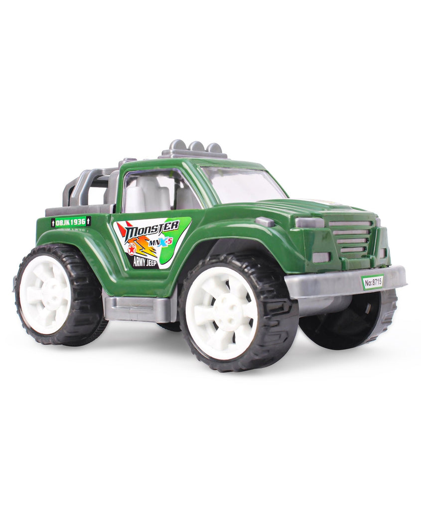 MONSTER ARMY JEEP -Friction Toy- UATOYS