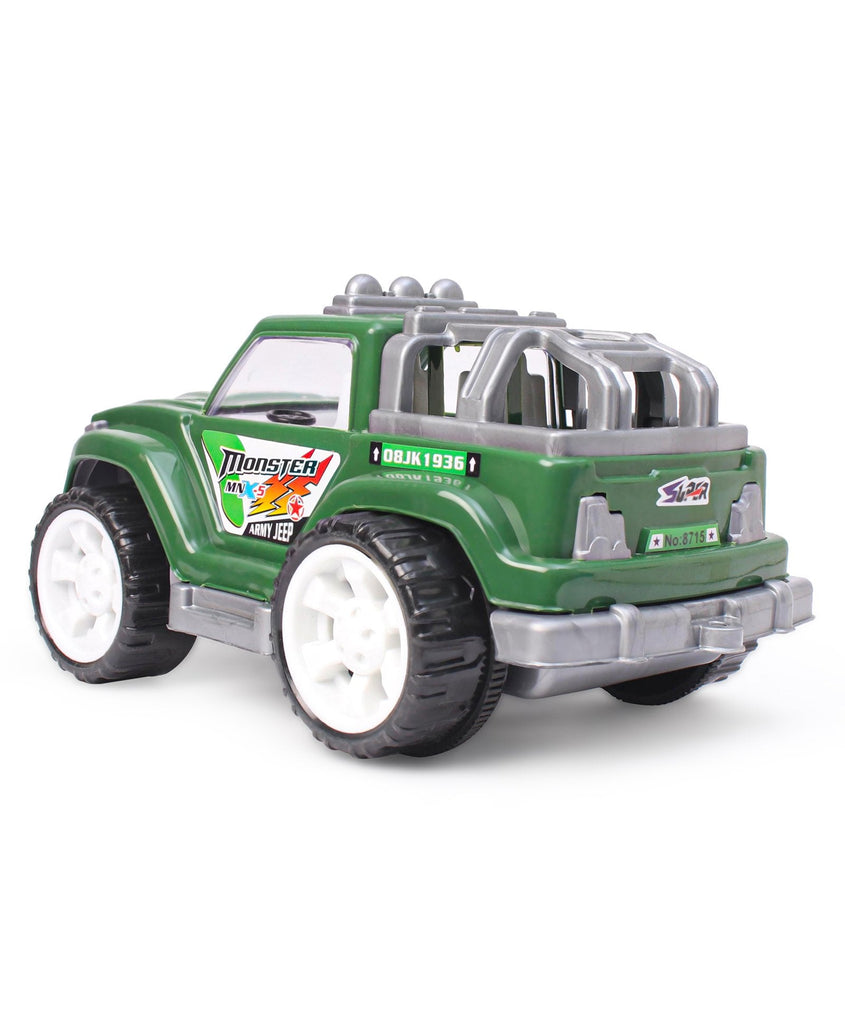 MONSTER ARMY JEEP -Friction Toy- UATOYS