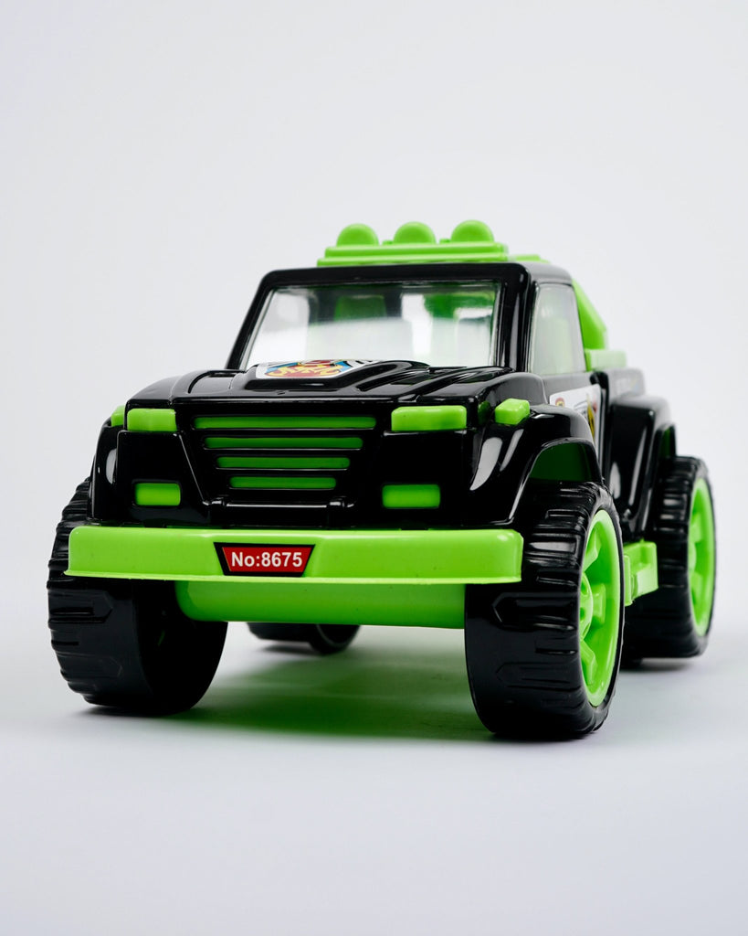 MONSTER RACING JEEP -Friction Toy- UATOYS