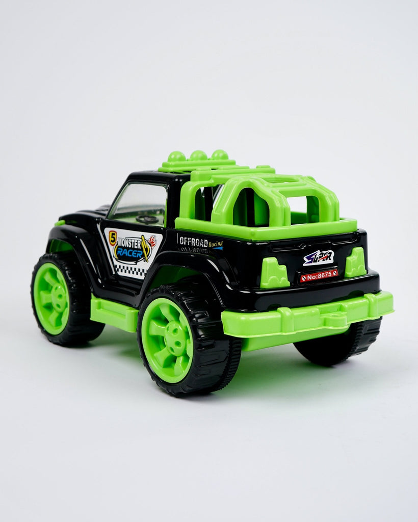 MONSTER RACING JEEP -Friction Toy- UATOYS