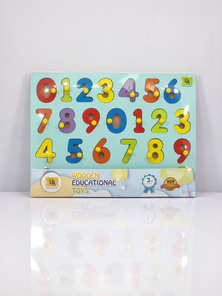 Numbers with Symbols puzzle (0 TO 9) -WOODEN TOYS- UATOYS