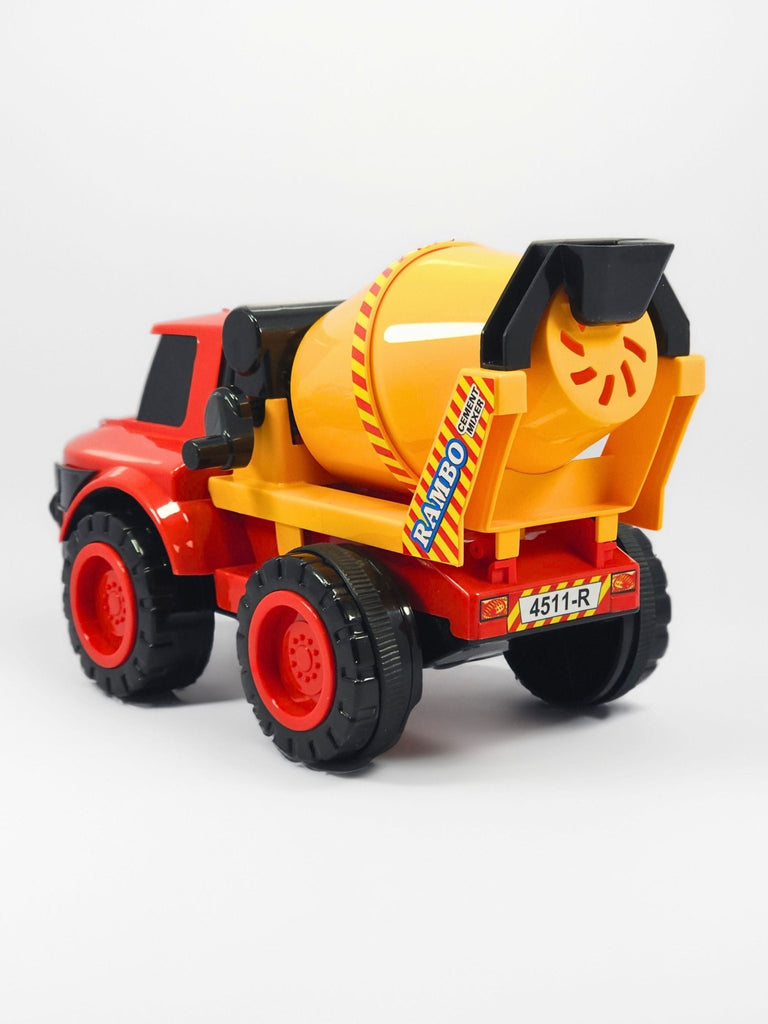 RAMBO CEMENT MIXER -Friction Toy- UATOYS