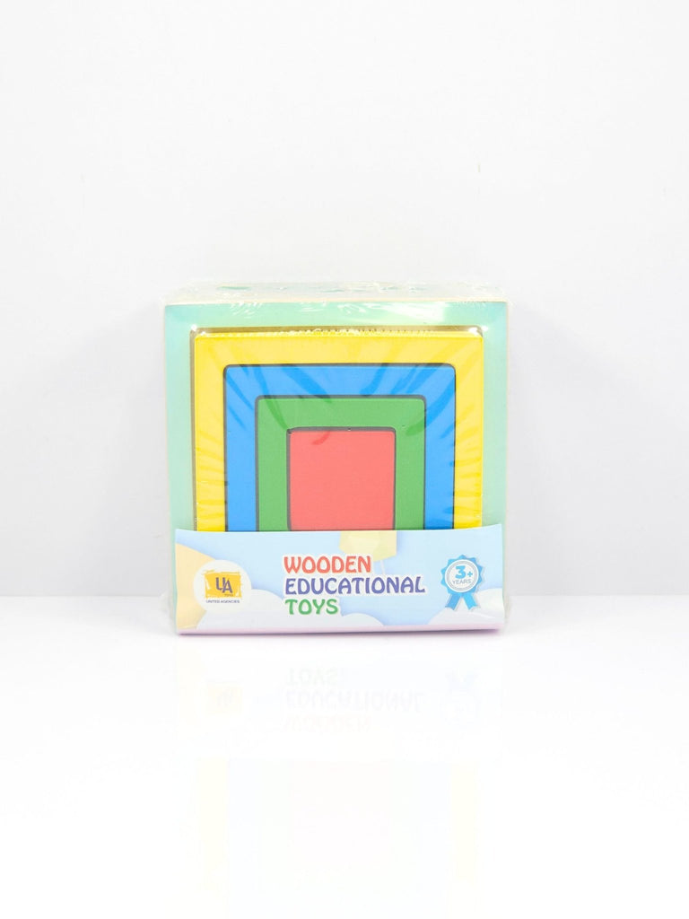 SHAPES PUZZLE (SET OF 6) -WOODEN TOYS- UATOYS