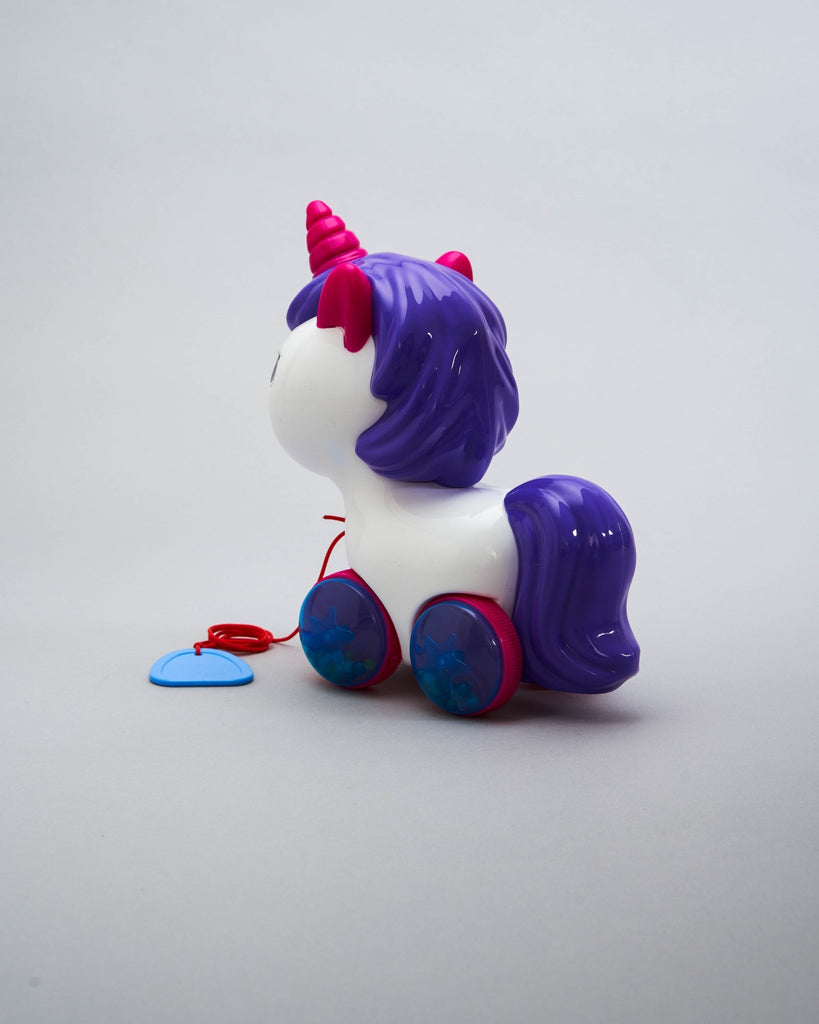 unicorn toys pull along