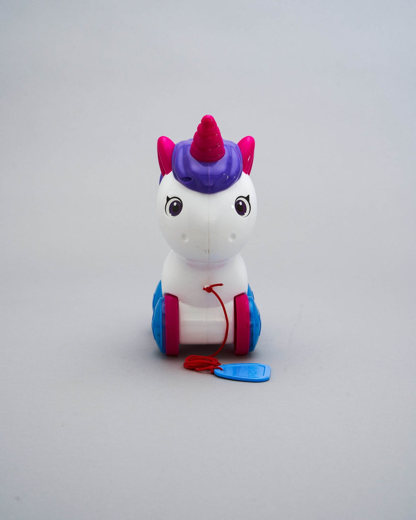 pull along kids unicorn toy