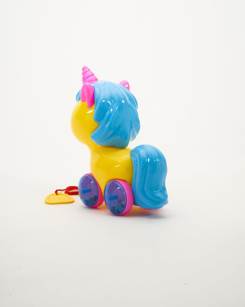 unicorn toy pull along