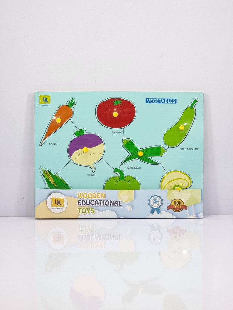 Vegetable Puzzle -WOODEN TOYS- UATOYS