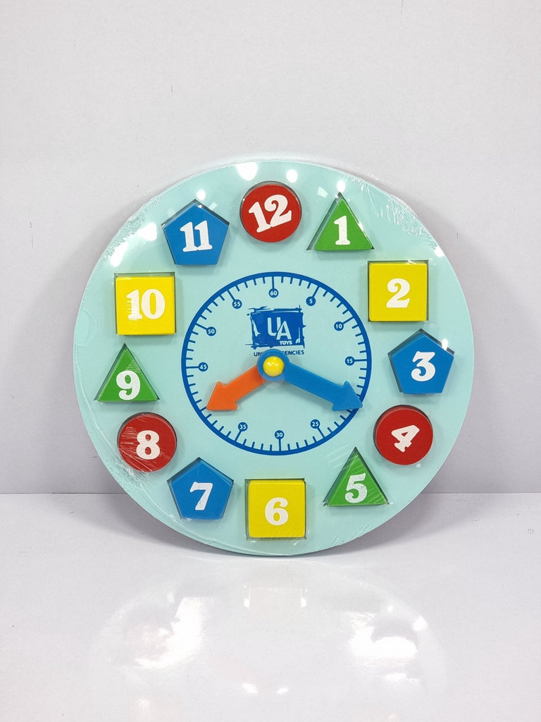 WOODEN CLOCK -WOODEN TOYS- UATOYS