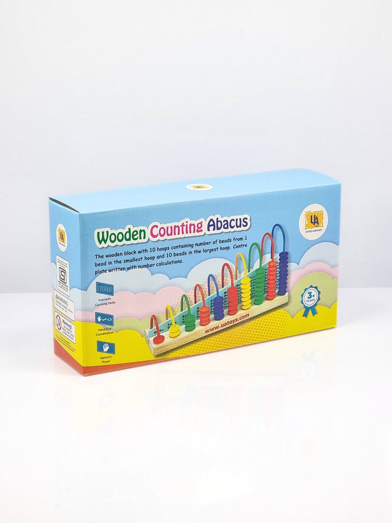 WOODEN COUNTING ABACUS -WOODEN TOYS- UATOYS