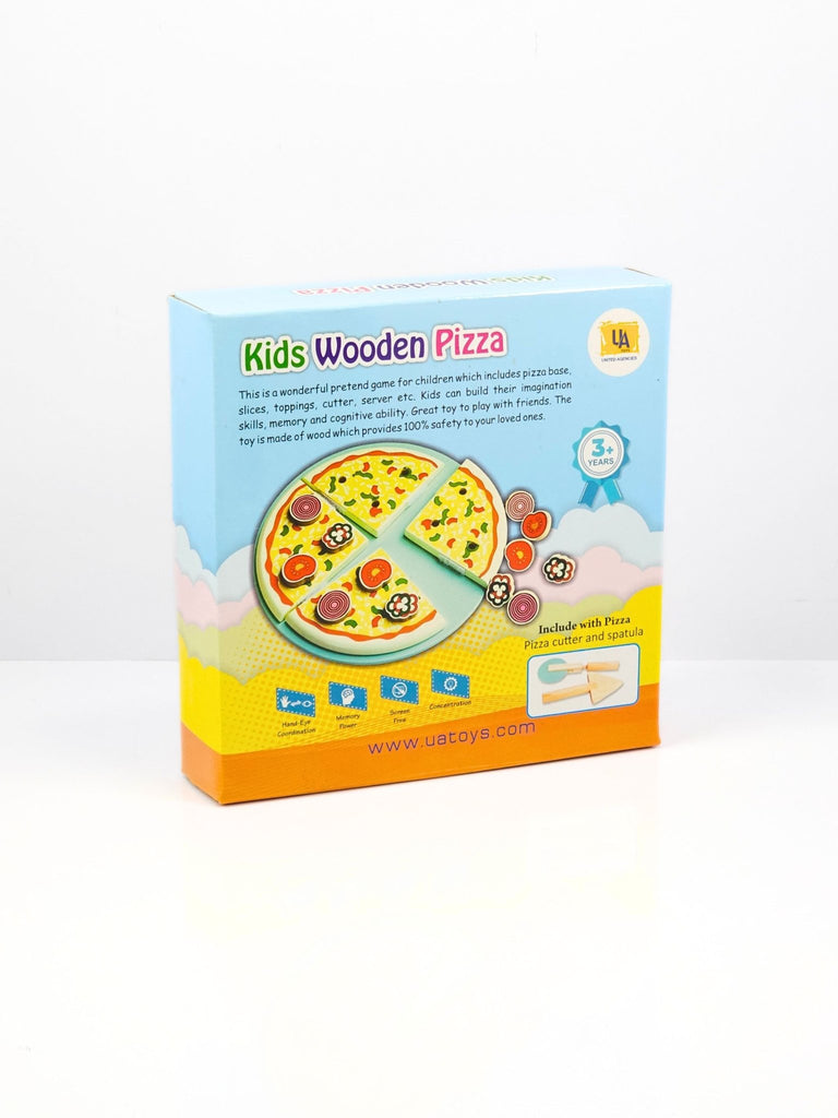 WOODEN PIZZA -WOODEN TOYS- UATOYS