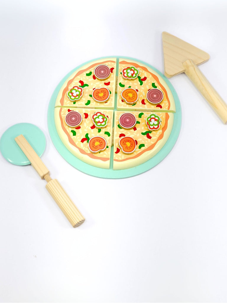 WOODEN PIZZA -WOODEN TOYS- UATOYS